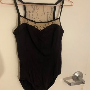 sold Bloch black leotard size M